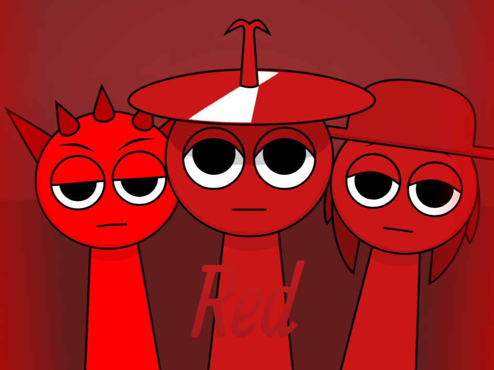 Sprunki Colorbox Red