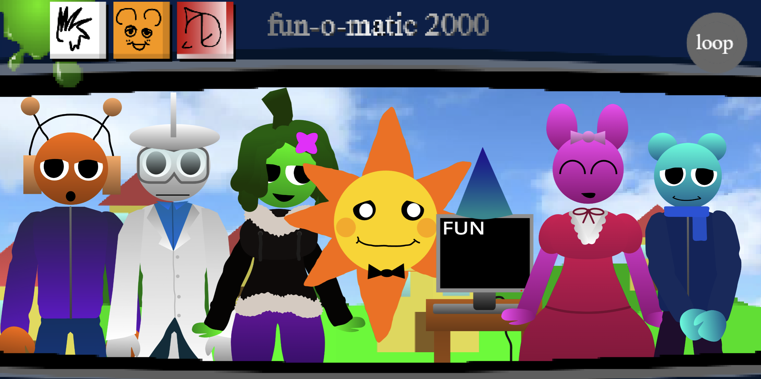 Sprunki 1996 Human Version v2